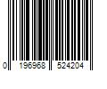 Barcode Image for UPC code 0196968524204. Product Name: Nike Force Zoom Trout 9 Elite Low Metal Baseball Cleats