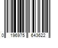 Barcode Image for UPC code 0196975643622. Product Name: Air Jordan 1 High OG "Black & White" Big Kids' Shoes in Black, Size: 4.5Y | FD1437-010