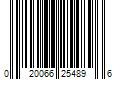 Barcode Image for UPC code 020066254896. Product Name: Rust-Oleum 6-Pack Yellow Oil-based Striping Paint (Spray Can) | P2548849