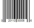 Barcode Image for UPC code 020113000056