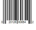 Barcode Image for UPC code 020126606542. Product Name: Gum Drop CB Antenna Stud in Black