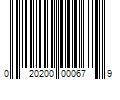 Barcode Image for UPC code 020200000679