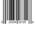 Barcode Image for UPC code 020334287298