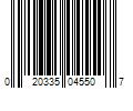 Barcode Image for UPC code 020335045507