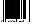 Barcode Image for UPC code 021306122098. Product Name: ISOPLUS - Black Castor Oil Sheen
