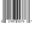 Barcode Image for UPC code 021597923787. Product Name: Plews Edelmann Power Steering Return Line Hose Assembly Fits select: 2002-2009 CHEVROLET TRAILBLAZER  2002-2009 GMC ENVOY