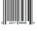 Barcode Image for UPC code 022011656854