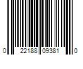 Barcode Image for UPC code 022188093810