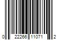 Barcode Image for UPC code 022266110712
