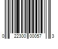 Barcode Image for UPC code 022300000573