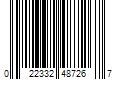 Barcode Image for UPC code 022332487267. Product Name: Gold Bond 1/2-in x 4-ft x 12-ft High Strength LITE Regular Drywall Panel | 50000134