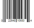 Barcode Image for UPC code 022548109304