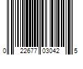 Barcode Image for UPC code 022677030425