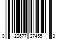 Barcode Image for UPC code 022677274553