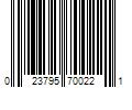 Barcode Image for UPC code 023795700221