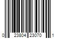 Barcode Image for UPC code 023804230701
