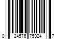 Barcode Image for UPC code 024576759247