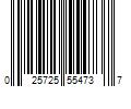 Barcode Image for UPC code 025725554737