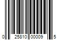Barcode Image for UPC code 025810000095. Product Name: K/S Technologies 25-8109