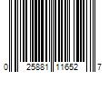 Barcode Image for UPC code 025881116527. Product Name: DETROIT QUALITY BRUSH MANUFACTURING DQB Industries 11652 20 in. Palmyra Fender Brush 20 in.
