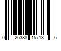 Barcode Image for UPC code 026388157136