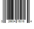 Barcode Image for UPC code 026634150164