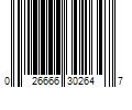 Barcode Image for UPC code 026666302647. Product Name: CRAFTSMAN 1500-Amp 12-Volt Portable Car Battery Jump Starter | CMXCESM264
