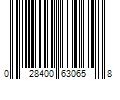 Barcode Image for UPC code 028400630658. Product Name: Rare Fare Foods  LLC Off the Eaten Path Rice  Peas  Black Beans Veggie Crisps  20 Ounces