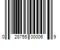 Barcode Image for UPC code 028755000069
