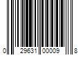 Barcode Image for UPC code 029631000098