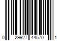 Barcode Image for UPC code 029927445701