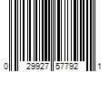Barcode Image for UPC code 029927577921. Product Name: Sun Zero Mercer Blackout Solid Grommet Single Curtain Panel, Blue, 40X108