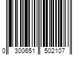 Barcode Image for UPC code 0300651502107