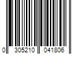 Barcode Image for UPC code 0305210041806. Product Name: Edgewell Personal Care Vaseline Lotion 12/3.4oz 10305210044484