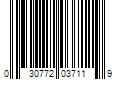Barcode Image for UPC code 030772037119. Product Name: Secret Outlast Shower Fresh Clear Gel Deodorant 2.6 Ounce (Pack of 4)