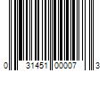 Barcode Image for UPC code 031451000073