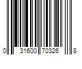 Barcode Image for UPC code 031600703268