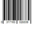Barcode Image for UPC code 0317163028339. Product Name: Mars Fishcare API Goldfish Pellets  Fish Food  4 oz