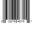Barcode Image for UPC code 032076463151. Product Name: Gardner Bender 14" Standard Cable Ties