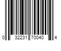 Barcode Image for UPC code 032231700404. Product Name: Uniek Design Ovation 7.25â€ x 16â€ Natural Tan Woven Oval Centerpiece Tray in Water Hyacinth Material