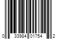 Barcode Image for UPC code 033984017542