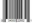 Barcode Image for UPC code 034000229321. Product Name: Reese s Reeses Dipped Animal Crackers Pouch (24 Ounce)