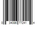 Barcode Image for UPC code 034086772414. Product Name: Serta Ultra Rayon from Bamboo 2-Pack Pillow, One Size, Green