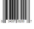 Barcode Image for UPC code 034337032007. Product Name: Pachmayr 22 LR Plastic Safety Snap Caps (Per 24)
