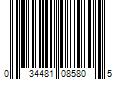 Barcode Image for UPC code 034481085805. Product Name: Carlon 4 in. 20 cu. in. PVC New Work Electrical Ceiling Box