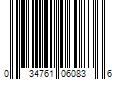 Barcode Image for UPC code 034761060836