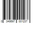 Barcode Image for UPC code 0349597001237. Product Name: p-H-D Feminine Health  LLC pH-D Feminine Health Boric Acid Sensitive Foam Wash  6 oz  1 Count