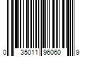 Barcode Image for UPC code 035011960609. Product Name: Bell Disney Frozen 3D Tiara Bike Helmet  Child (50-54cm)
