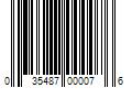 Barcode Image for UPC code 035487000076