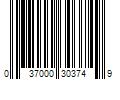 Barcode Image for UPC code 037000303749. Product Name: PROCTER & GAMBLE COMPANY  THE Pampers Swaddlers Diapers  Newborn 20 Count